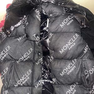 Black moncler jacket